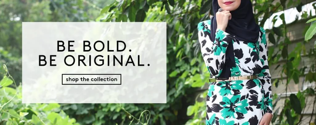 A Zolace homepage banner: “Be bold. Be original.”